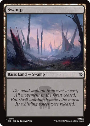 Image for Swamp (0191) (191) (HOB) - Magic: The Gathering