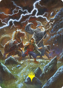 Image for Call Forth the Tempest Art Card (Gold-Stamped) (33) (ASHOB) - Magic: The Gathering
