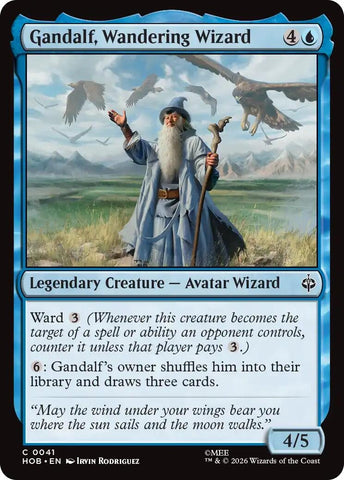 Image for Gandalf, Wandering Wizard (41) (HOB) - Magic: The Gathering