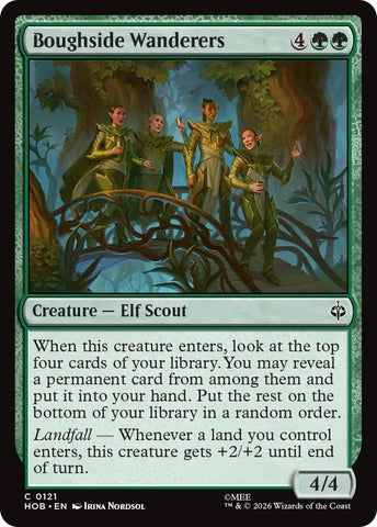 Image for Boughside Wanderers (121) (HOB) - Magic: The Gathering