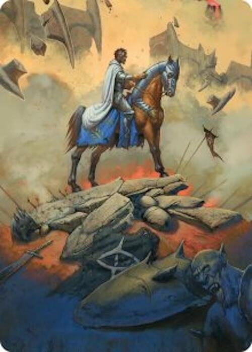 Image for Aragorn, the Uniter Art Card (34) (ASHOB) - Magic: The Gathering