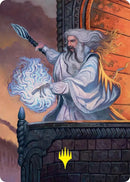 Image for Saruman of Many Colors Art Card (Gold-Stamped) (35) (ASHOB) - Magic: The Gathering