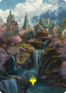 Image for Rivendell Art Card (Gold-Stamped) (40) (ASHOB) - Magic: The Gathering