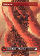 Image for Mountain (Borderless) (0392) (392) (FRA) - Magic: The Gathering