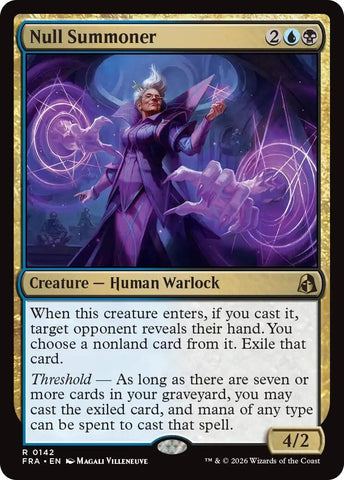 Image for Null Summoner (142) (FRA) - Magic: The Gathering