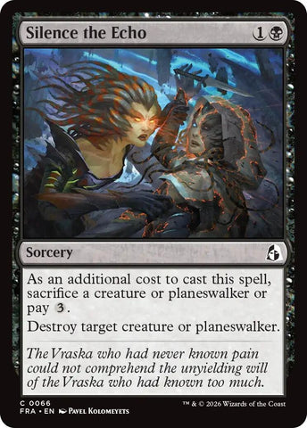 Image for Silence the Echo (66) (FRA) - Magic: The Gathering