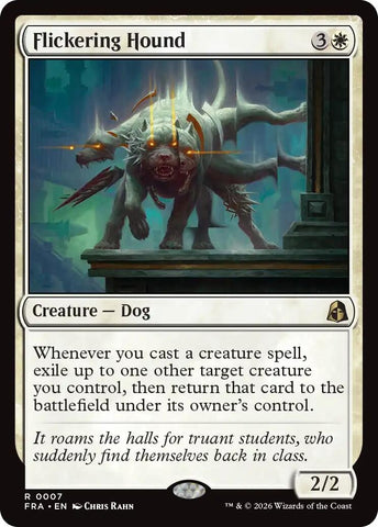 Image for Flickering Hound (7) (FRA) - Magic: The Gathering