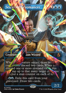 Image for Seasoned Cryomancer (Borderless) (Facet Foil) (0452) (452) (FRA) - Magic: The Gathering