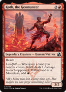 Image for Koth, the Geomancer (248) (FRA) - Magic: The Gathering
