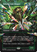 Image for Simulacrum Shaper (Borderless) (Facet Foil) (460) (FRA) - Magic: The Gathering