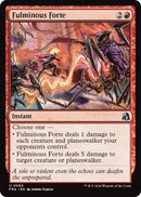 Image for Fulminous Forte (84) (FRA) - Magic: The Gathering