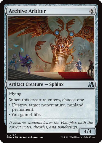 Image for Archive Arbiter (167) (FRA) - Magic: The Gathering