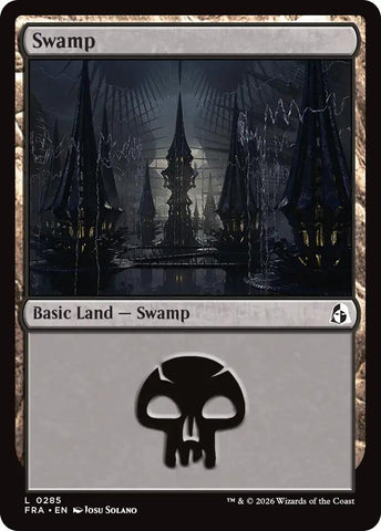 Image for Swamp (0285) (285) (FRA) - Magic: The Gathering