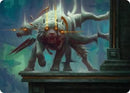 Image for Flickering Hound Art Card (2/54) (2) (ASFRA) - Magic: The Gathering