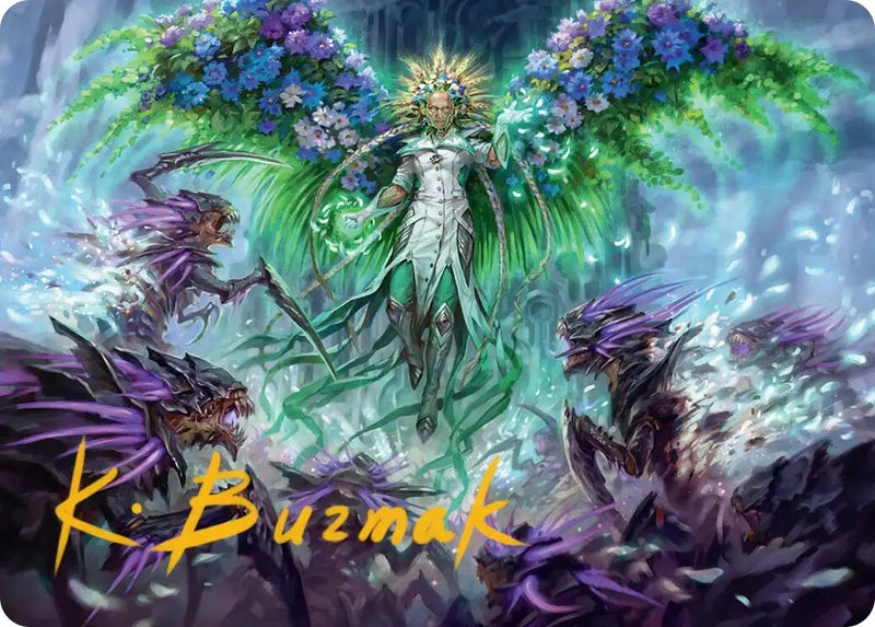 Image for Kindred Judgment Art Card (Gold-Stamped Signature) (3) (ASFRA) - Magic: The Gathering