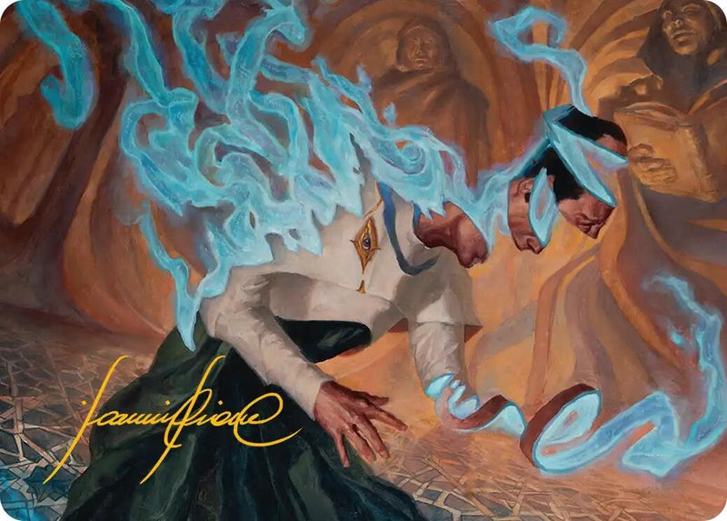 Image for Unsummon Art Card (Gold-Stamped Signature) (9) (ASFRA) - Magic: The Gathering