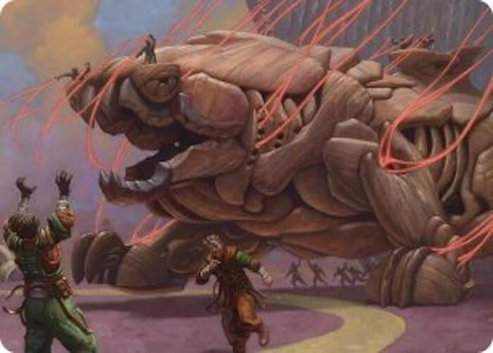 Image for Craterclaw Colossus Art Card (16) (ASFRA) - Magic: The Gathering