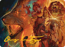 Image for Way of the Warlord Art Card (Gold-Stamped Signature) (33) (ASFRA) - Magic: The Gathering
