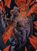Image for Curse-Marred Demon Art Card (37) (ASFRA) - Magic: The Gathering