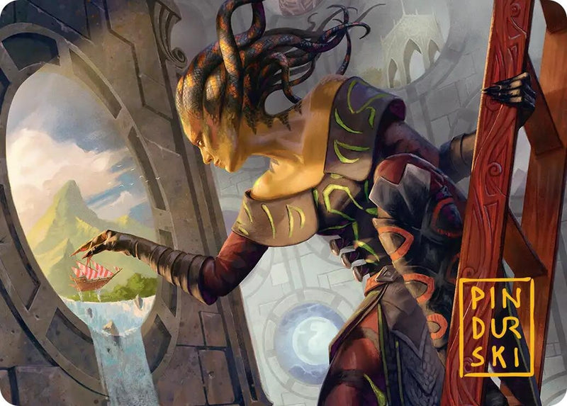 Image for Something Worth Saving Art Card (Gold-Stamped Signature) (22) (ASFRA) - Magic: The Gathering