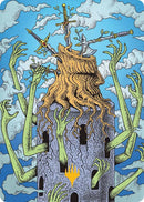 Image for Flourishing Grapple Art Card (Gold-Stamped) (51) (ASFRA) - Magic: The Gathering