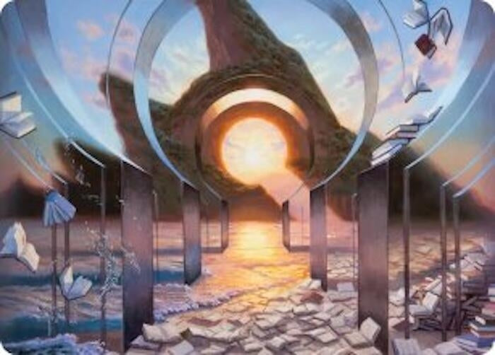 Image for Deserted Beach Art Card (30) (ASFRA) - Magic: The Gathering