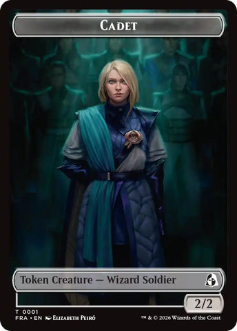 Image for Cadet // Jace Double-Sided Token (1 // 5) (FRA) - Magic: The Gathering
