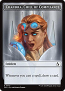 Image for Chandra, Chill of Compliance // Chandra, Torch of Defiance Double-Sided Token (17 // 18) (FRA) - Magic: The Gathering