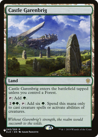 Castle Garenbrig (240/269) (LIST)