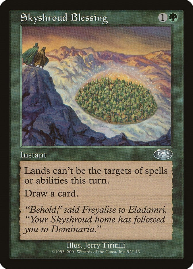 Skyshroud Blessing (92) (PLS)
