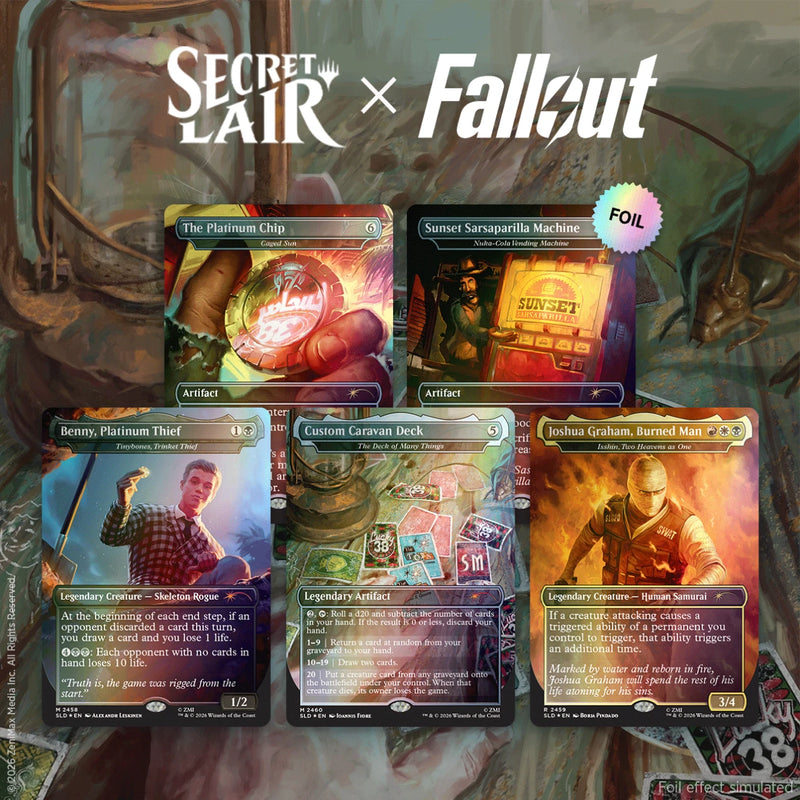 Secret Lair x Fallout: Welcome to New Vegas