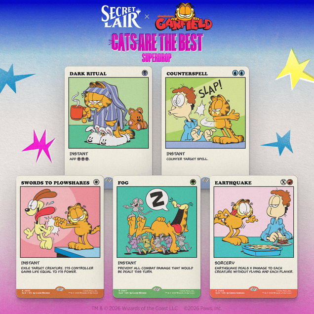 Secret Lair x Garfield: As Intended
