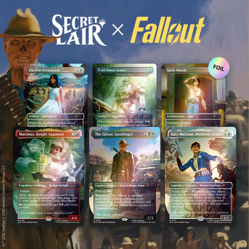 Secret Lair x Fallout: Beyond Vault 33