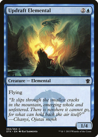 Updraft Elemental (82) (DTK)