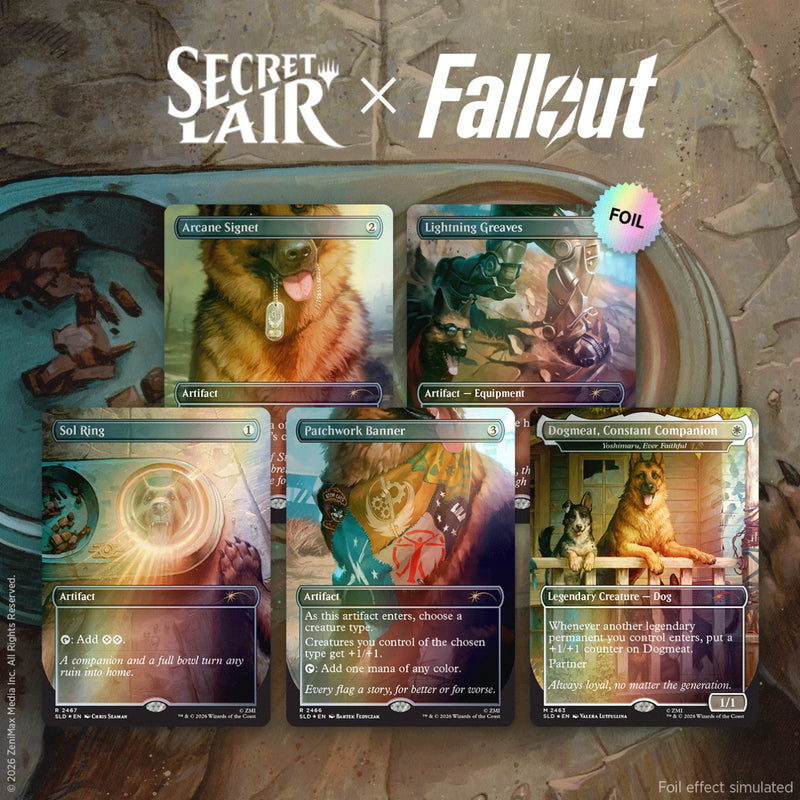Secret Lair x Fallout: Greet the Dog