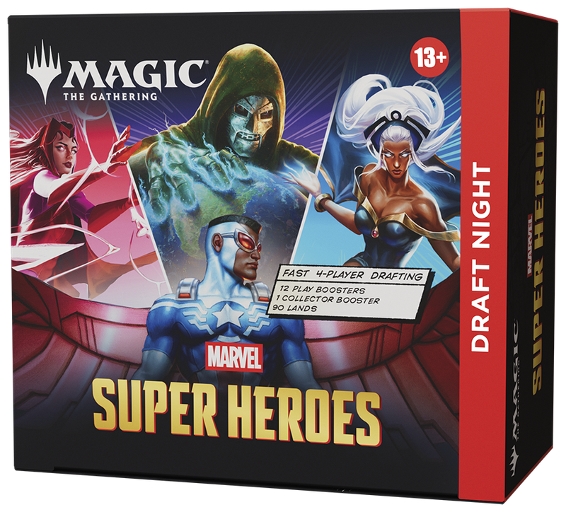 Marvel Super Heroes Draft Night Box