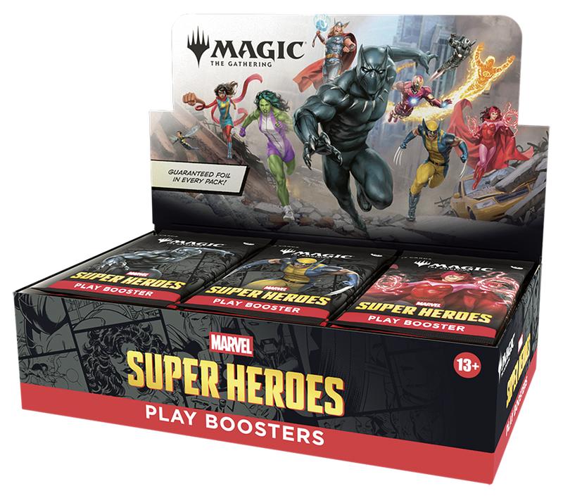 Marvel Super Heroes Play Booster Box