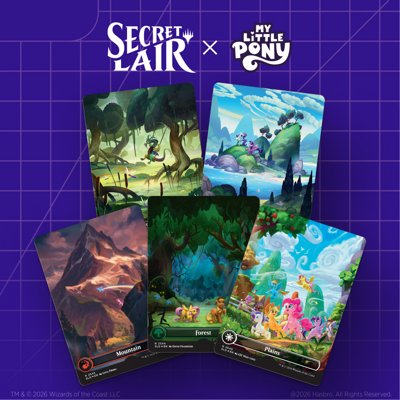 Secret Lair x My Little Pony: The Lands of Equestria