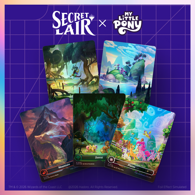 Secret Lair x My Little Pony: The Lands of Equestria
