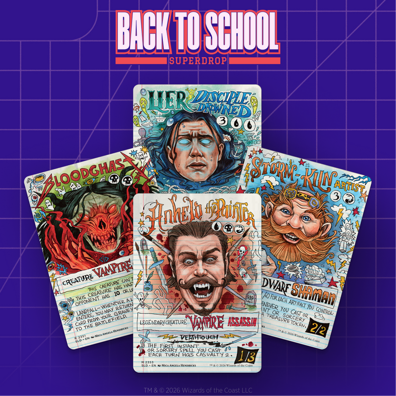 Secret Lair Notebook Genius - Back to School Superdrop