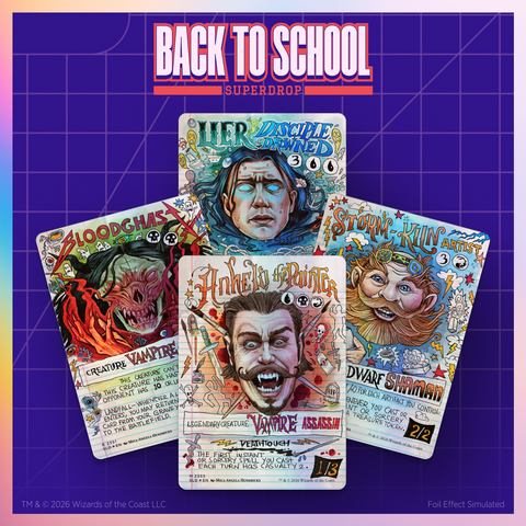 Secret Lair Notebook Genius - Back to School Superdrop