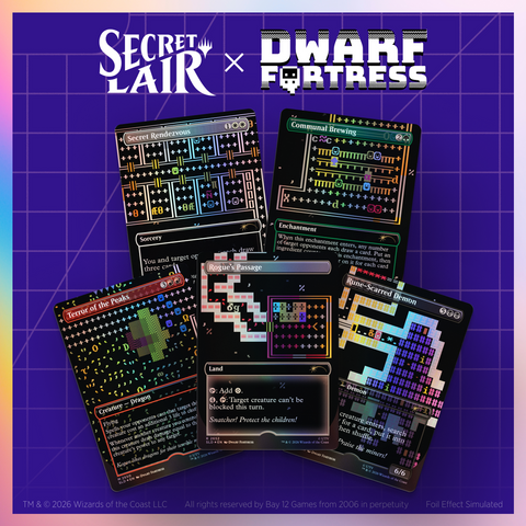 Secret Lair x Dwarf Fortress: Create New World