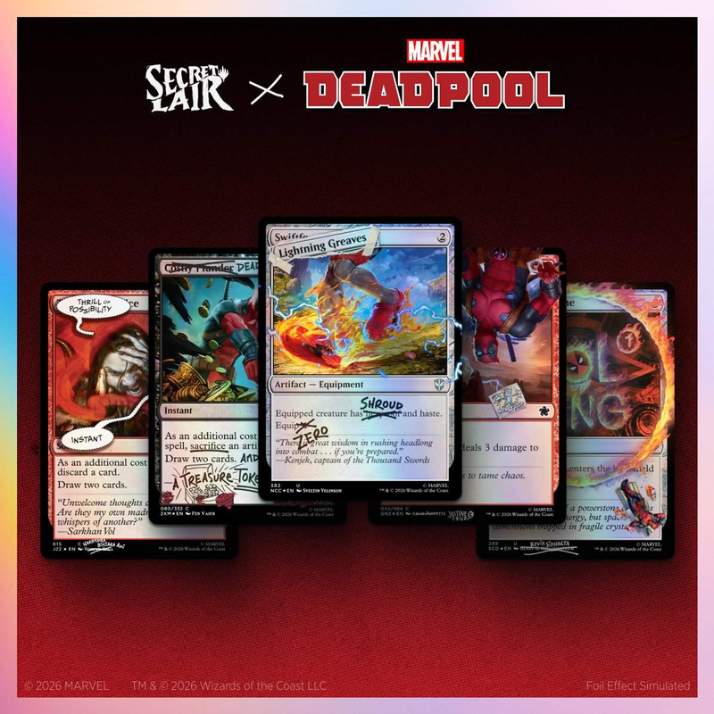 Secret Lair x Marvel's Deadpool: I Fixed It (You're Welcome)
