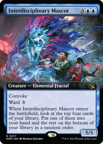 Interdisciplinary Mascot (Extended Art) (377) (MOM)