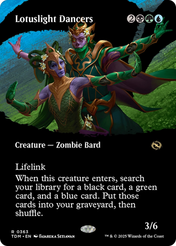 Lotuslight Dancers (Borderless) [Tarkir: Dragonstorm]