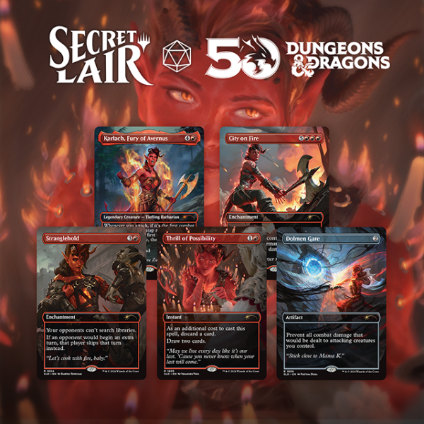 Secret Lair x Dungeons & Dragons: Karlach's Rage