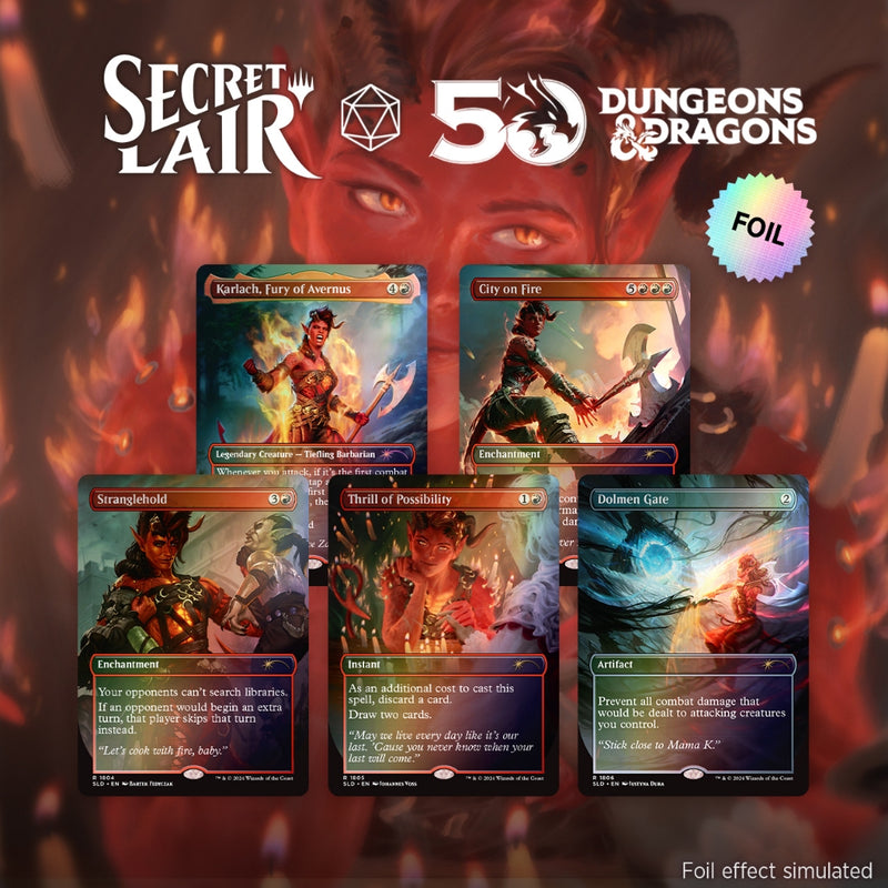 Secret Lair x Dungeons & Dragons: Karlach's Rage