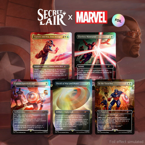 Secret Lair x Marvel's Captain America