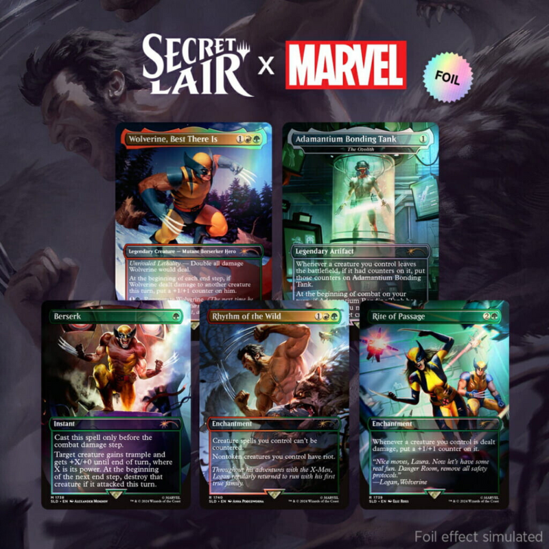 Secret Lair x Marvel's Wolverine