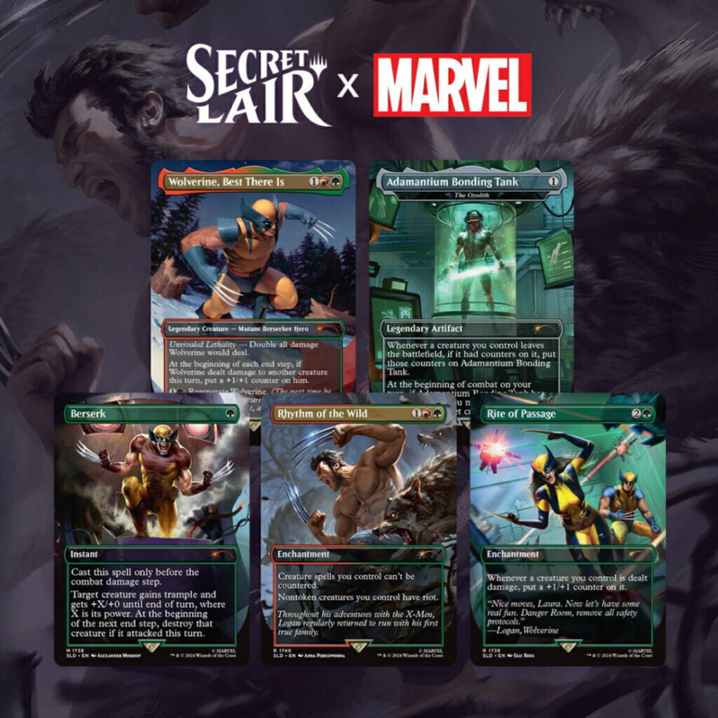 Secret Lair x Marvel's Wolverine